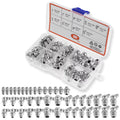 Farm Grease Fitting Kit, Metric Zerk Assortment for Tractors