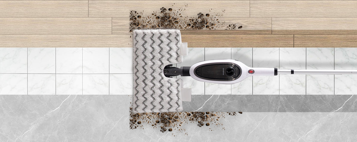 Steam Mop with 8 Attachments, 1200W Double-Sided Floor Steamer – image 3