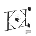 Anti-Sag Gate Corner Brace Kit with Latch for Wood Gates