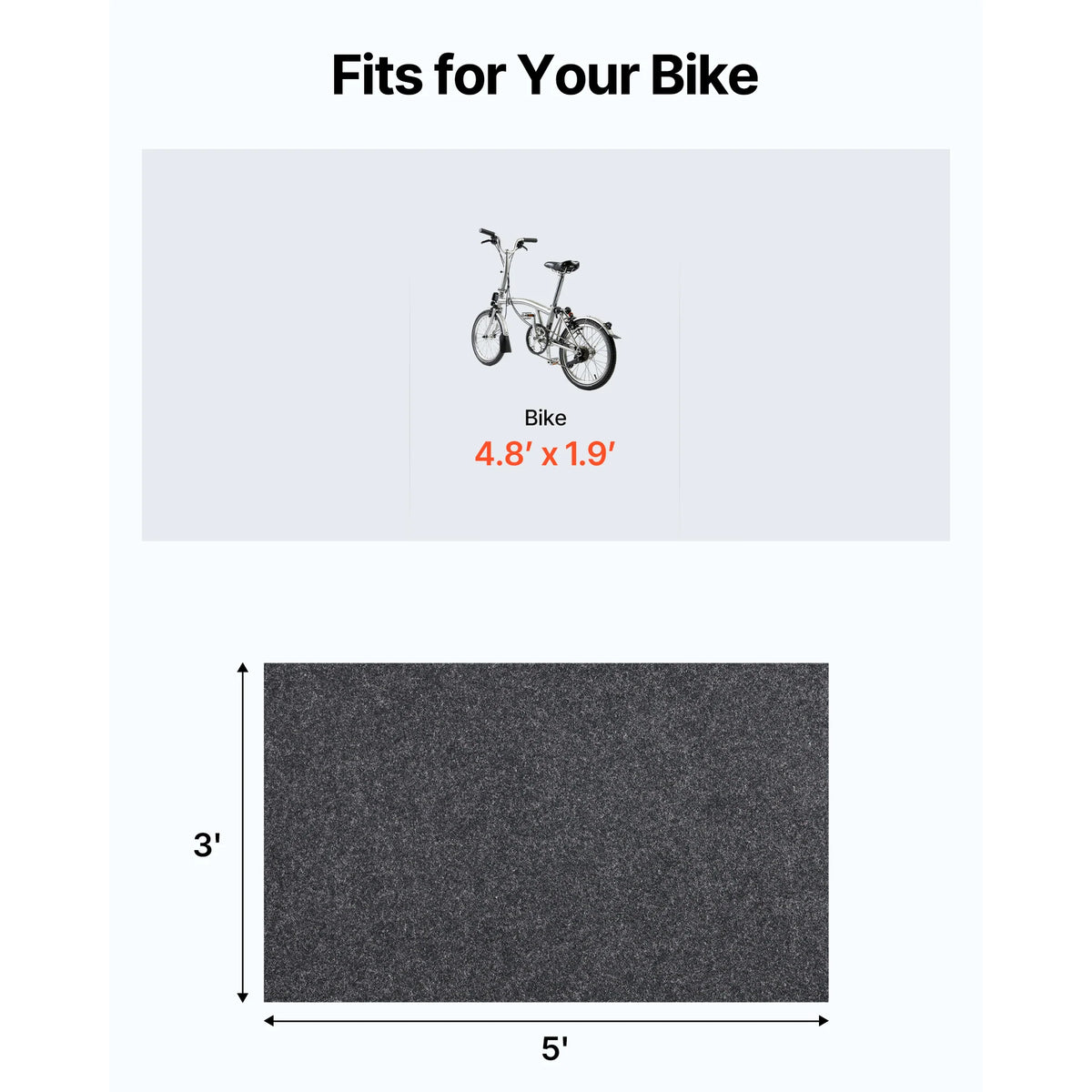 Garage Floor Containment Mat, 3 x 5 ft Waterproof Under-Car Mat – image 2