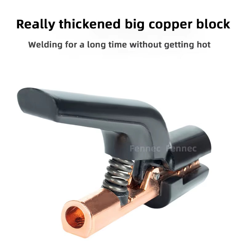 Welding Electrode Holder 800A, All-Copper Stick Welder Clamp