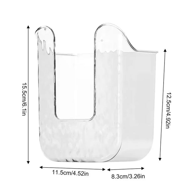 Wall Mounted Wipe and Tissue Dispenser Box