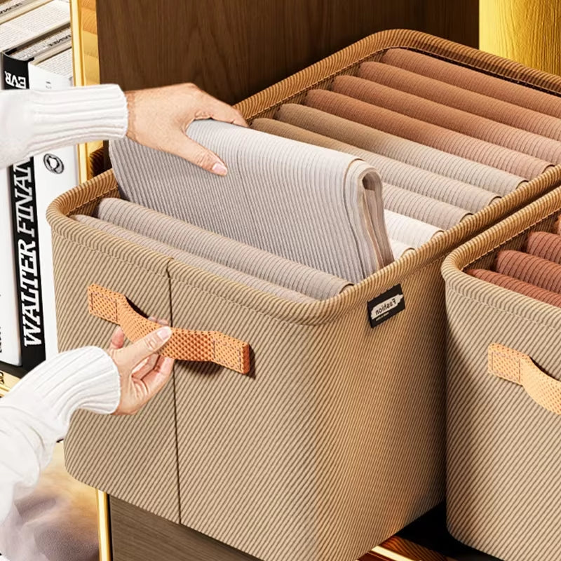 Collapsible Closet Clothing Organizer Drawer – image 2