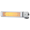 1500W Infrared Patio Heater, IP65 Wall Mount with Remote, 9 Heat Settings – image 1