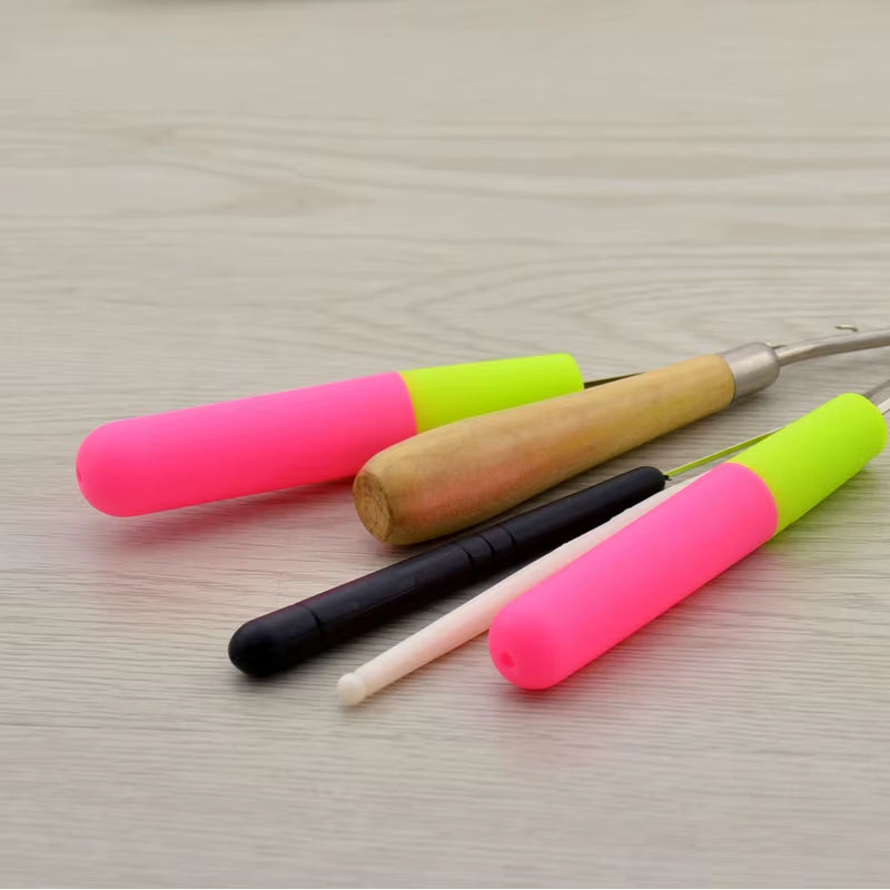 Latch Hook Crochet Needles - 5-Piece Set for Crafts & Wig Making – image 6