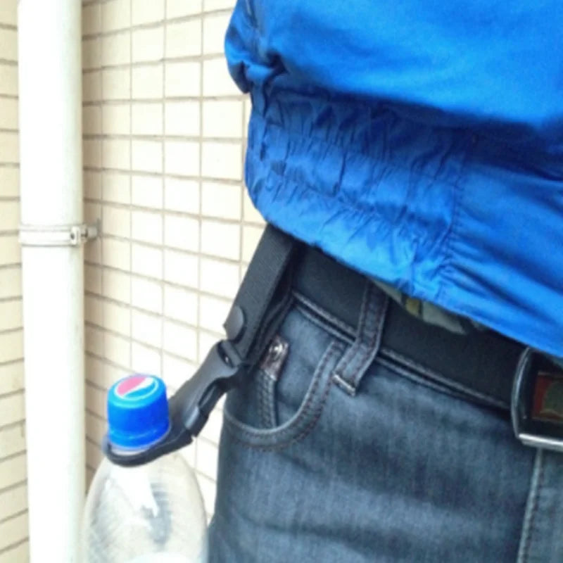 Water Bottle Carabiner Clip, Backpack Webbing Holder for Hiking – image 4