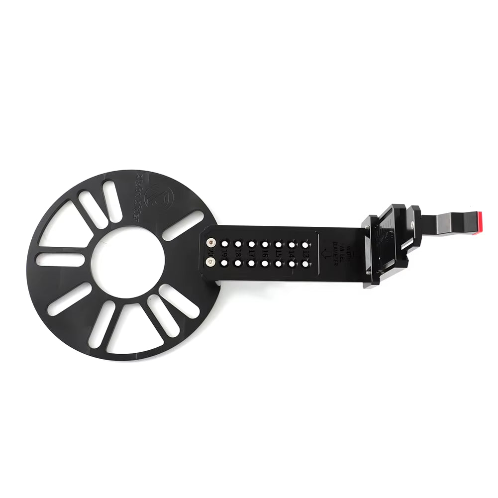 Wheel Fitment Offset Gauge for 13-20 in Wheels, 4 and 5 Lug Hubs