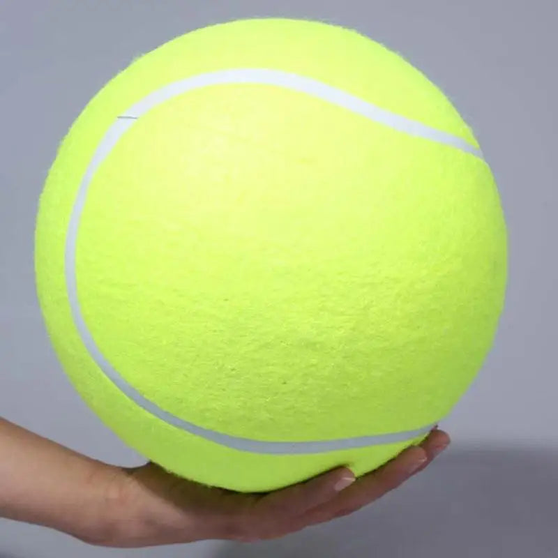 Giant Dog Tennis Ball, Extra Large Inflatable Fetch and Chew Toy – image 4