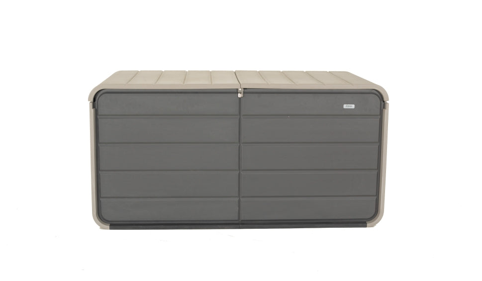 200 Gallon Waterproof Deck Box with Wheels and Hydraulic Lid – image 3