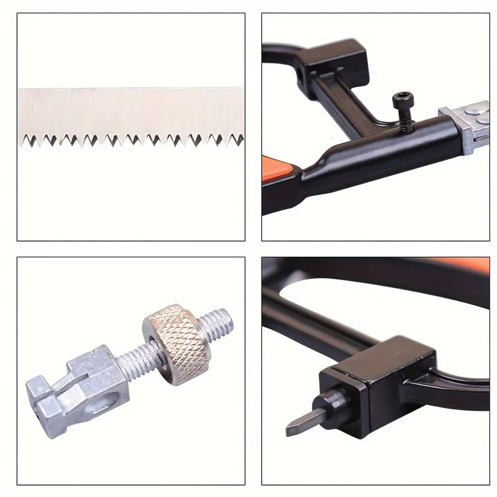 Hacksaw Set 12in Frame + Mini Hacksaw with Replacement Blades – image 4