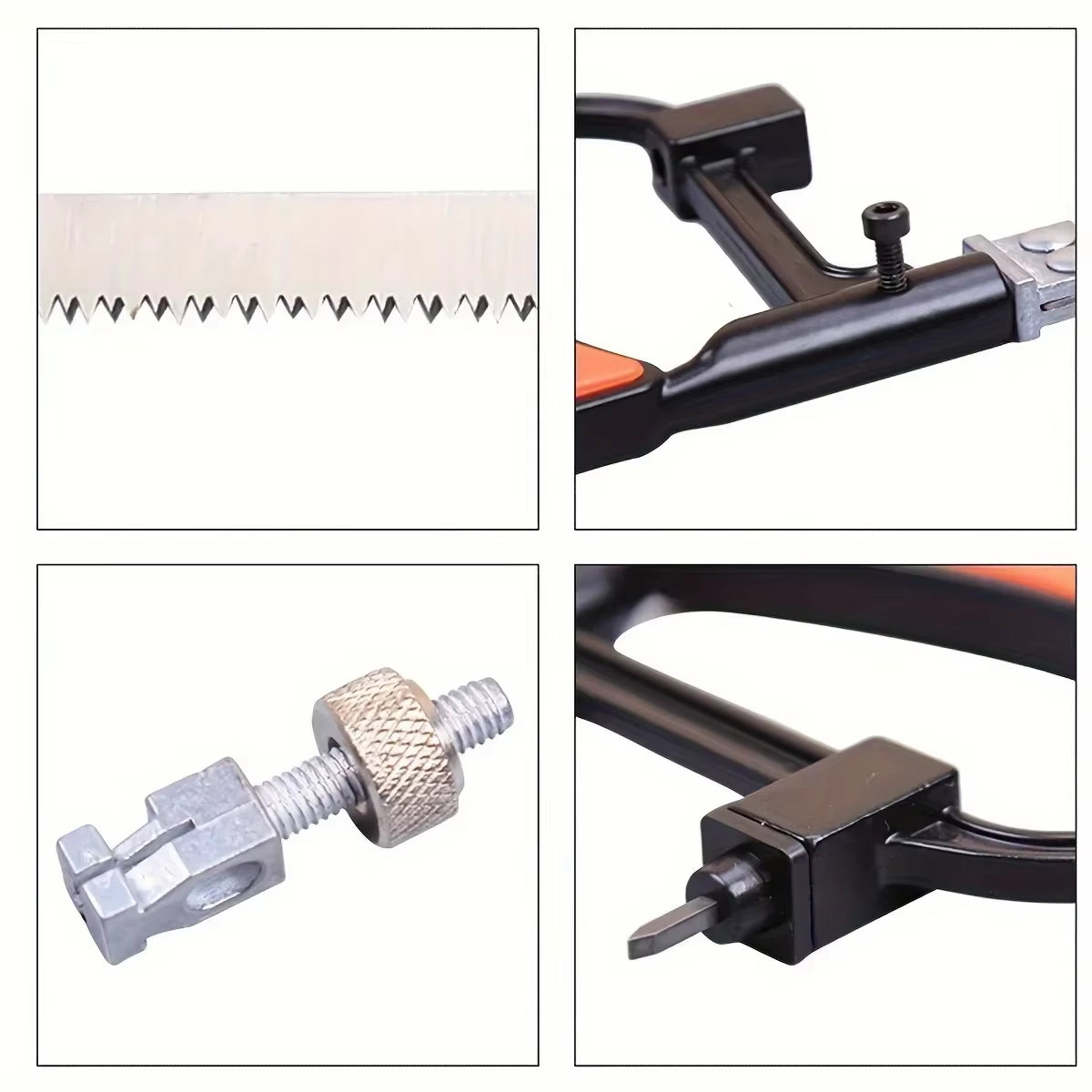 Hacksaw Set 12in Frame + Mini Hacksaw with Replacement Blades – image 4