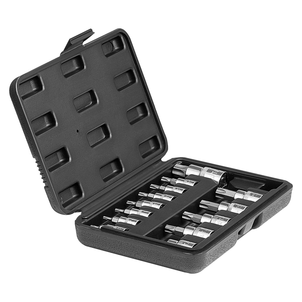 Torx Bit Socket Set, 13-Piece T8-T60 Star Sockets with Storage Case – image 10