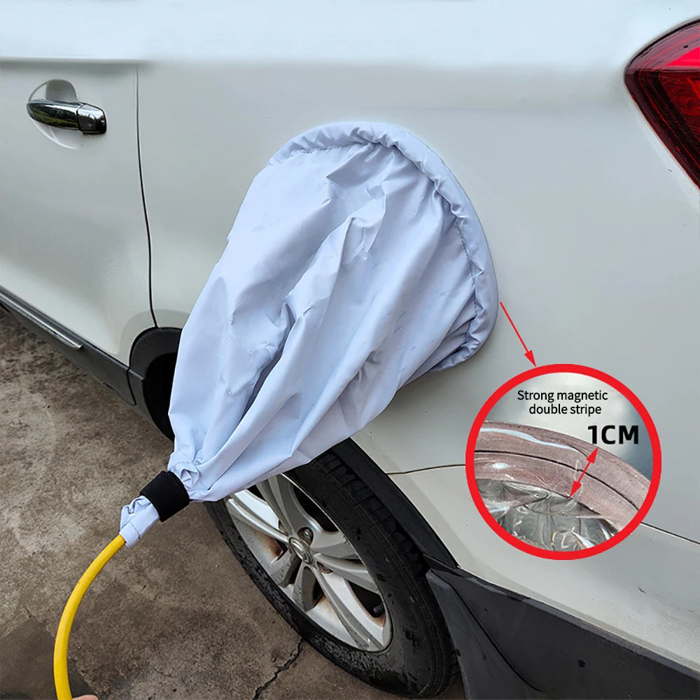 EV Charging Port Rain Cover – Magnetic Waterproof Protector – image 3