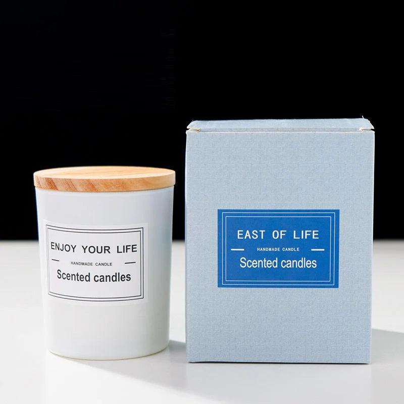 Crystal Stone Soy Wax Scented Candle Gift Box – image 3