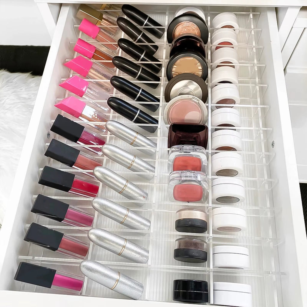 Acrylic Drawer Dividers 6 Piece – Clear Drawer Organizer Set – image 6