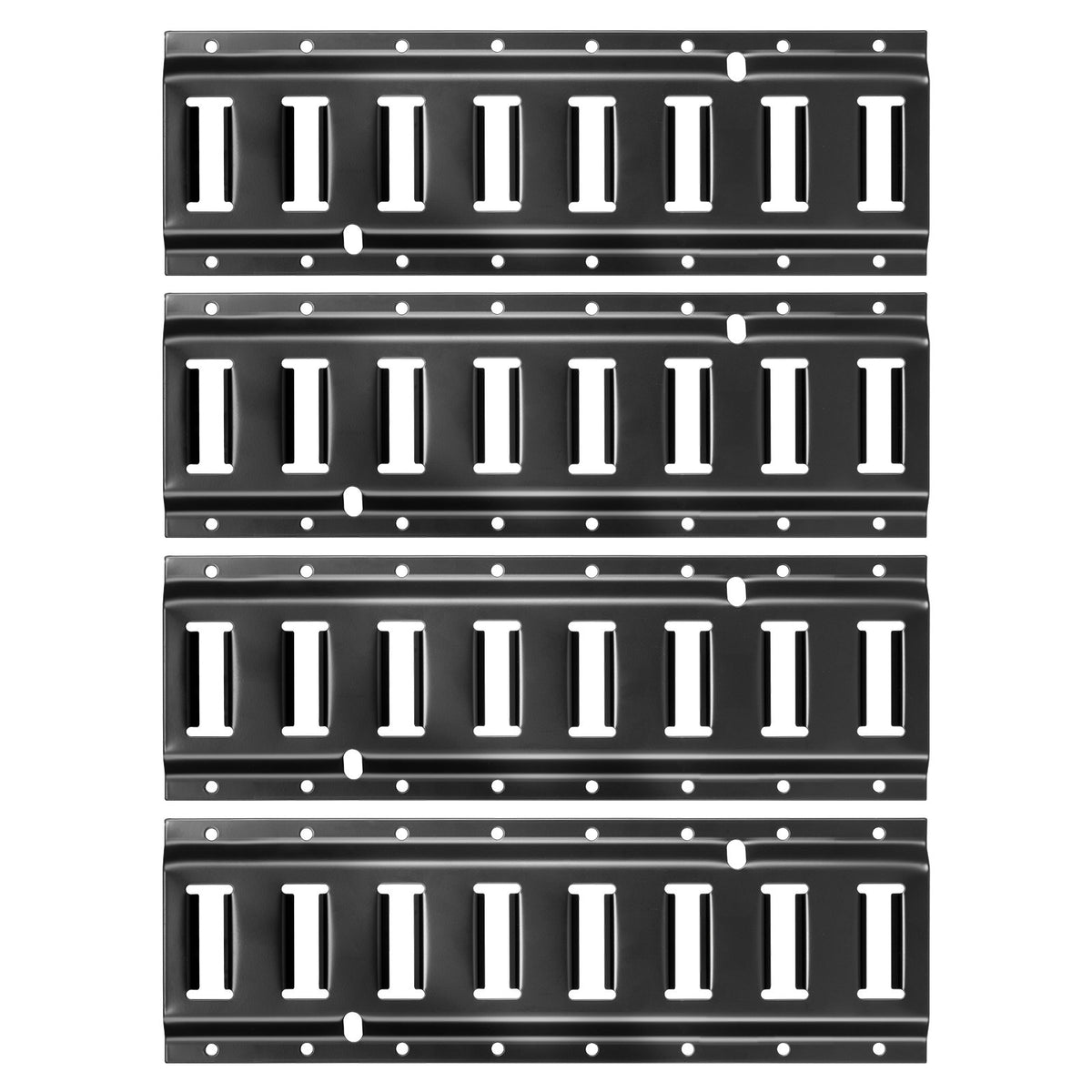 E-Track Tie-Down Rail Kit, 4 Rails 1.3 ft with Hooks and Holders