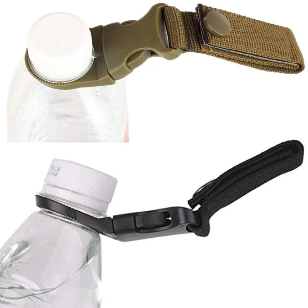 Water Bottle Carabiner Clip, Backpack Webbing Holder for Hiking – image 3