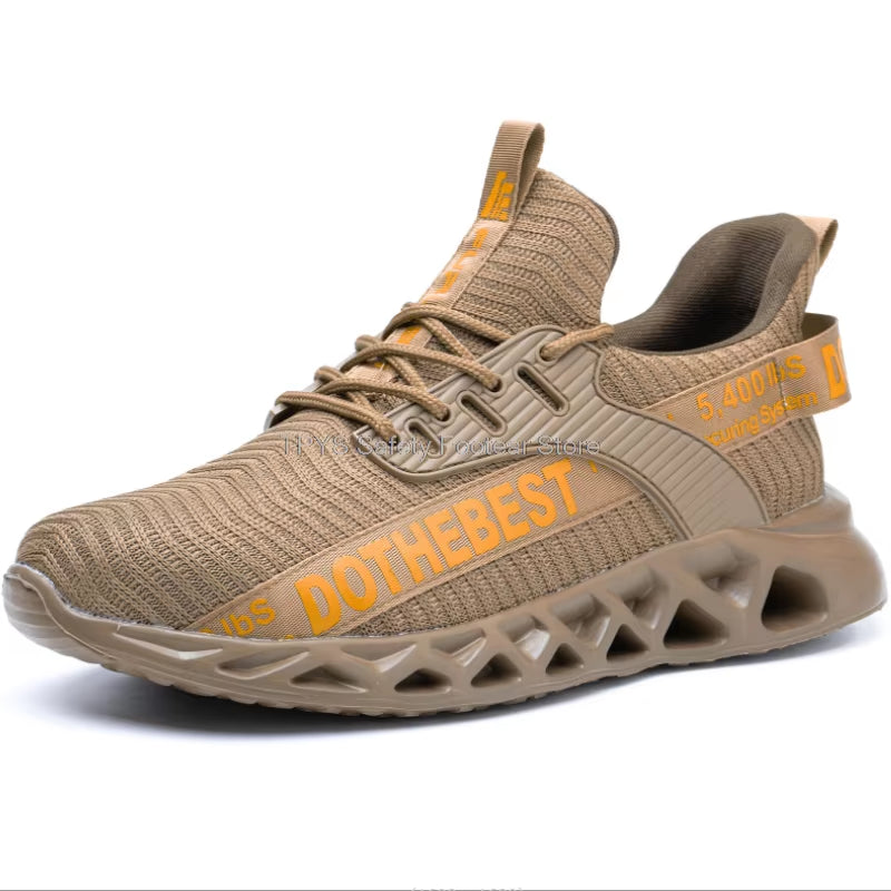 Oilfield Steel Toe Work Shoes, Lightweight Puncture-Resistant Sneakers – image 8