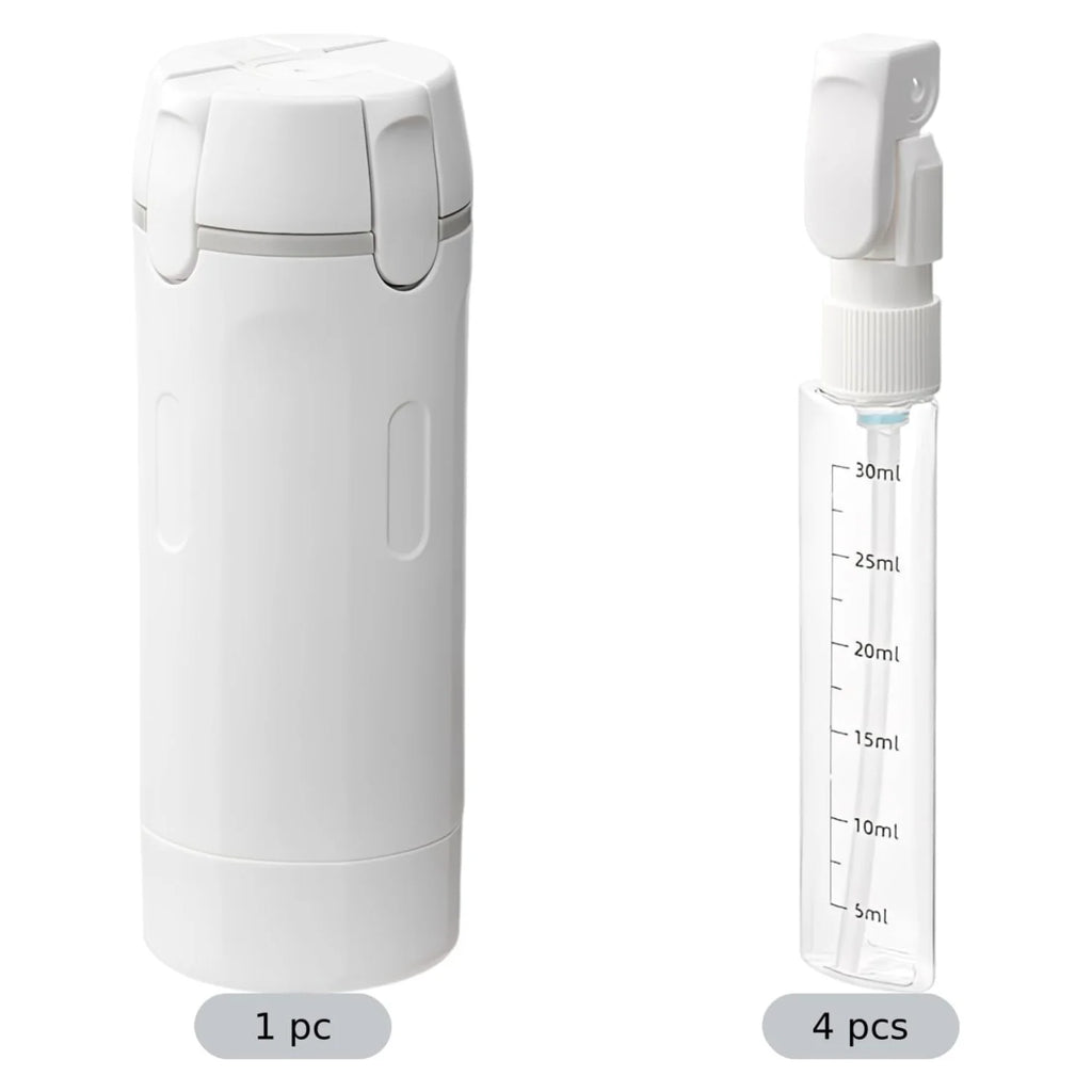 Travel Bottle Set 4-in-1, Refillable Shampoo & Lotion Dispenser – image 3