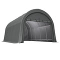 Heavy-Duty 12 x 20 ft Carport, Snow & Wind Resistant Steel Frame Garage – image 1