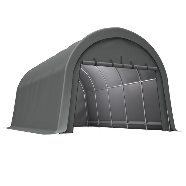 Heavy-Duty 12 x 20 ft Carport, Snow & Wind Resistant Steel Frame Garage – image 1