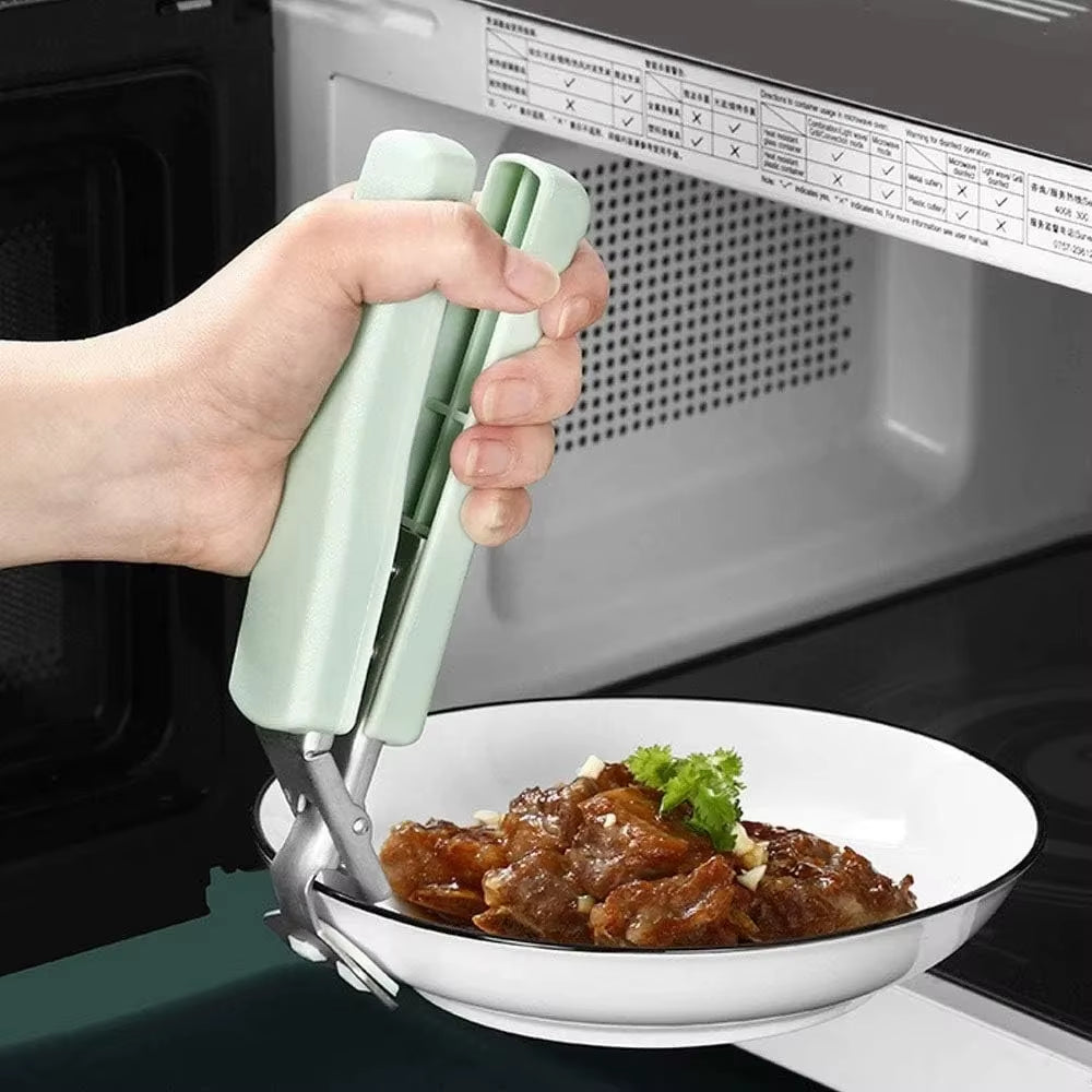 Anti-Scald Plate Clamp - Hot Bowl Gripper Kitchen Tool