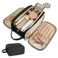 Hanging Toiletry Bag, Large Travel Organizer with Double Zipper