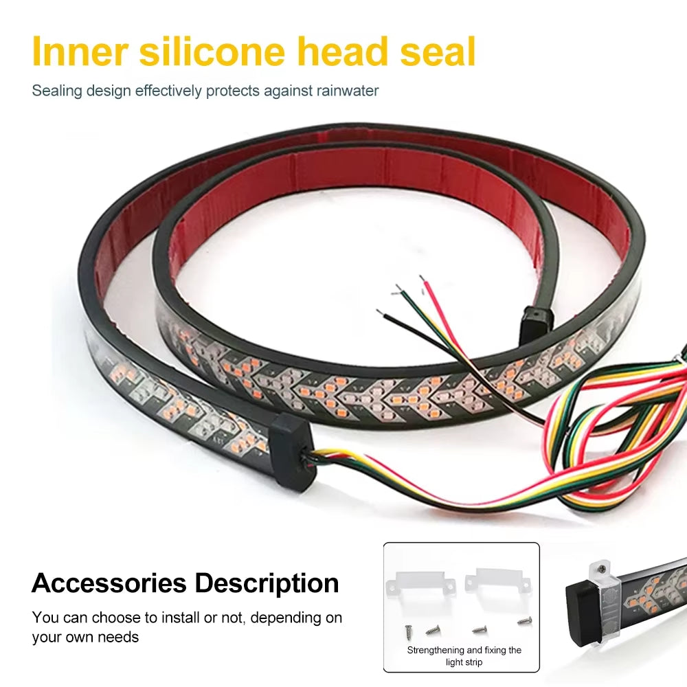 LED Tailgate Light Bar – Brake, Turn Signal & Reverse Strip – image 5
