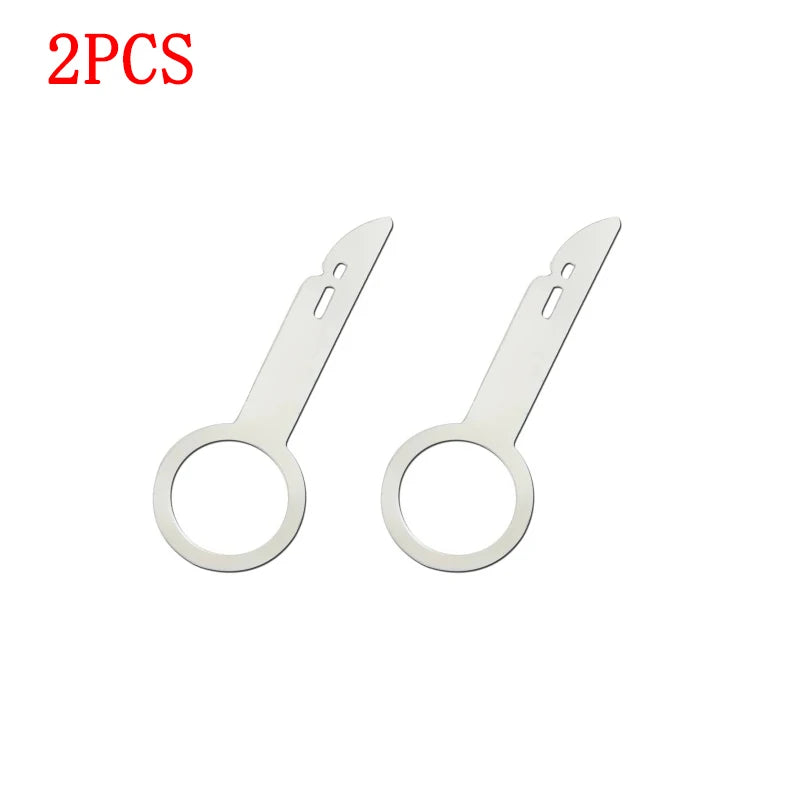 Car Radio Removal Keys – Stainless Steel Stereo Release Tool – image 8