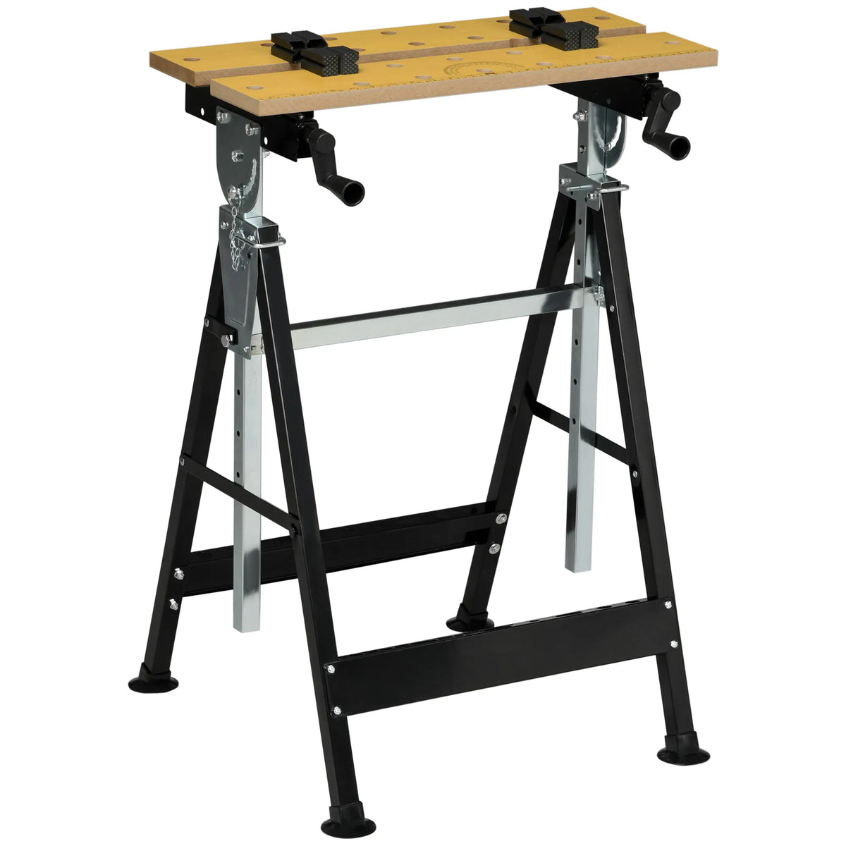 Portable Work Bench Clamp Table with Adjustable Height and Angle