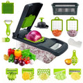 Vegetable Chopper 16-in-1 - Dicer & Slicer with 1.5L Container