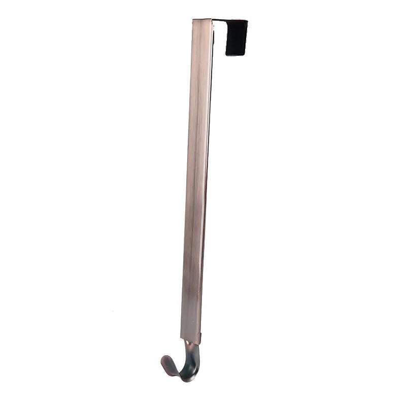 Wreath Hanger for Front Door - Adjustable Over-Door Metal Hook – image 7