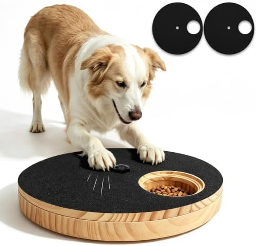Dog Nail Scratch Board – Adjustable Speed with Treat Box