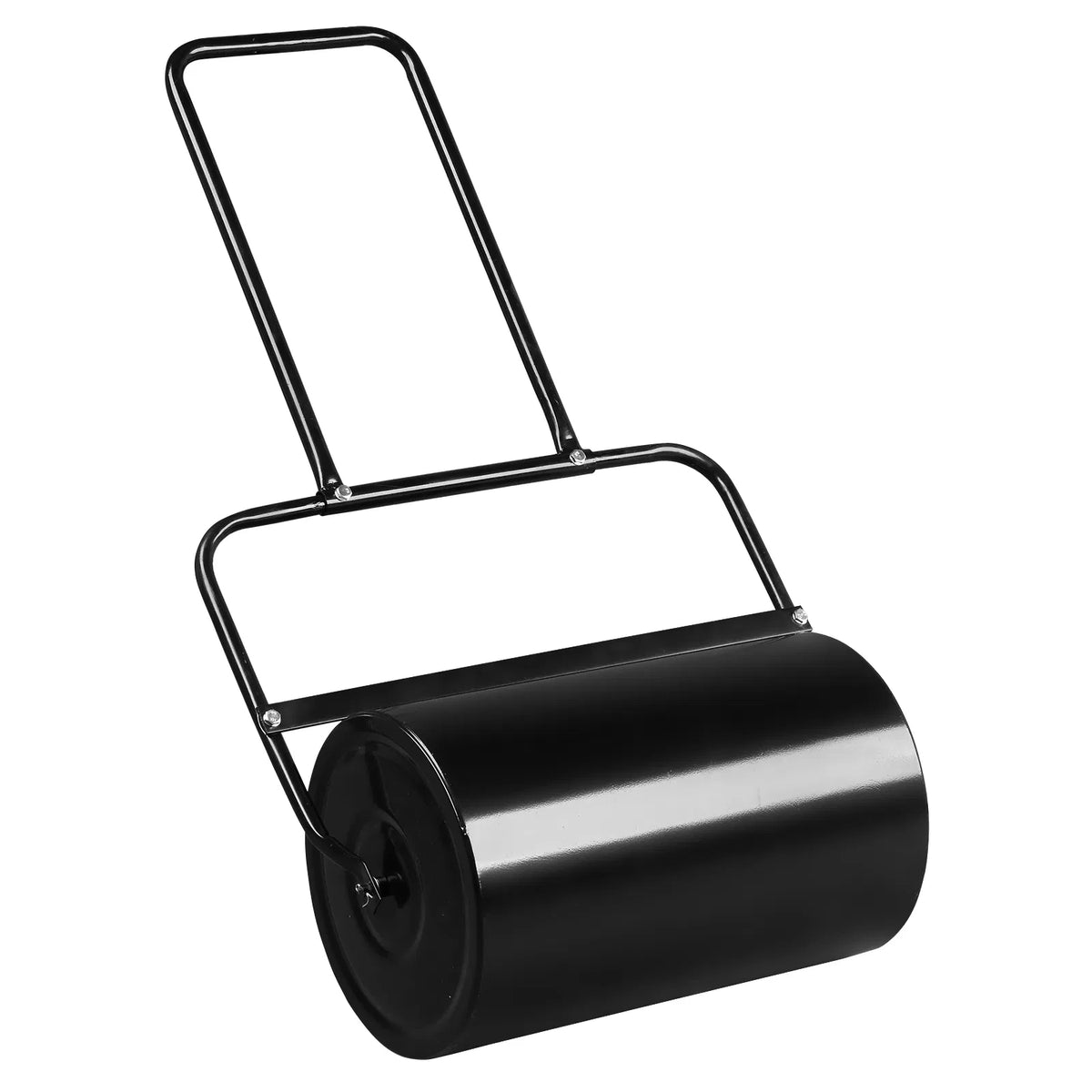 Lawn Roller 19.5 in Steel Drum, Push or Tow, 10 Gal Water Fill