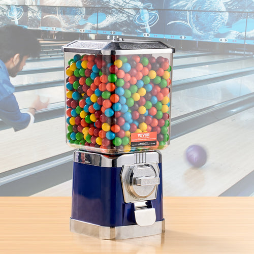 17 in Coin-Operated Gumball Machine, Vintage Candy Dispenser Bank – image 1
