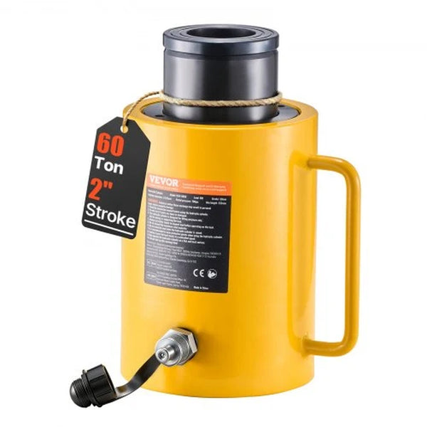 60Ton 50Mm Hollow Plunger Hydraulic Cylinder Jack