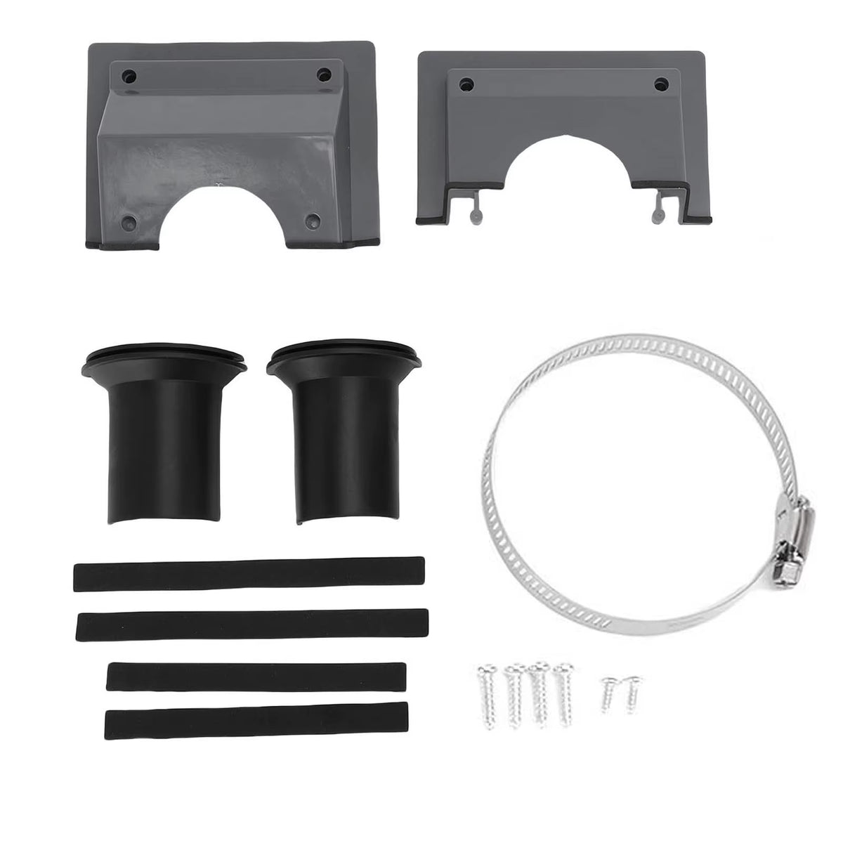 HVAC Wall Penetration Line Set Cover Kit for Mini Split AC