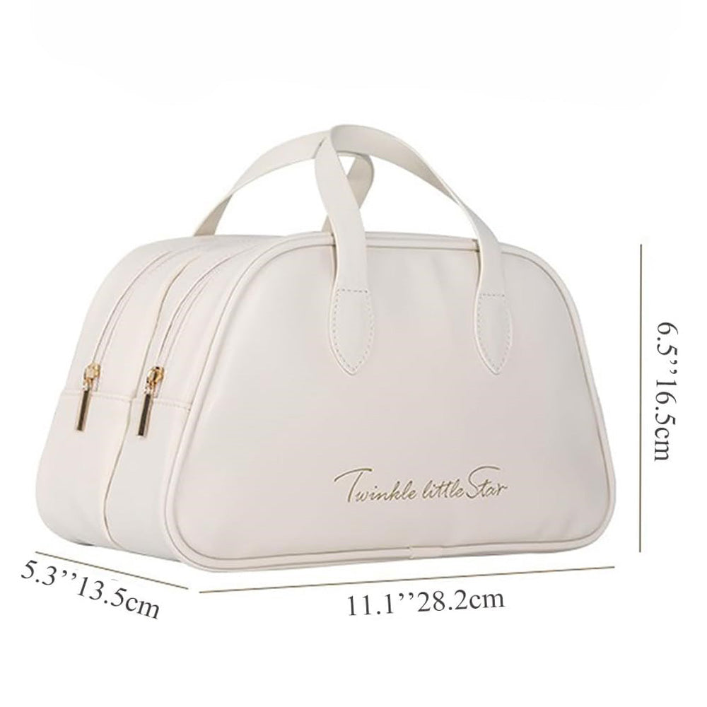 Makeup Bag Set, Water-Resistant PU Travel Cosmetic Organizer – image 8