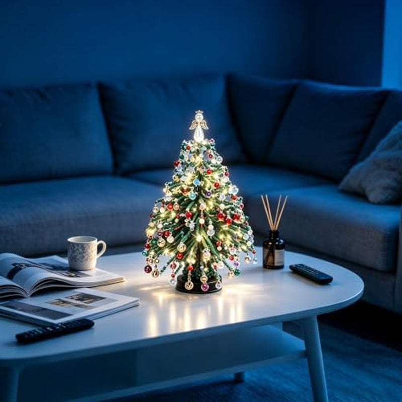 Beaded Christmas Tree Kit - DIY Crystal Craft Set for Adults – image 2