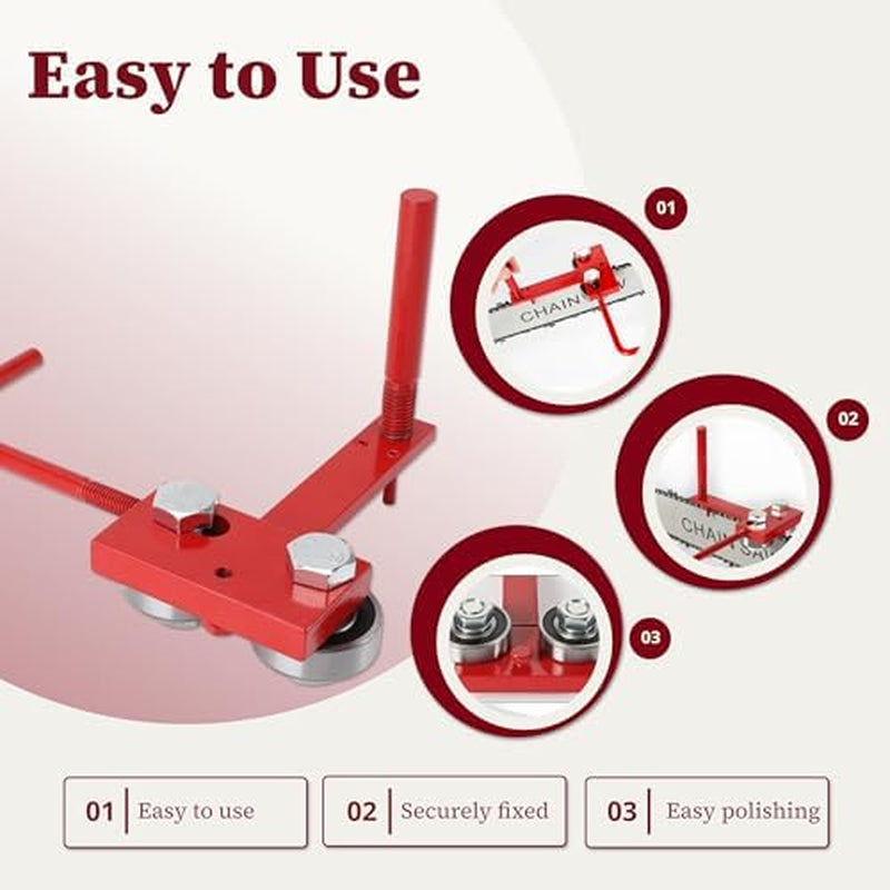 Chainsaw Bar Rail Closer Tool for Guide Bar Maintenance – image 5