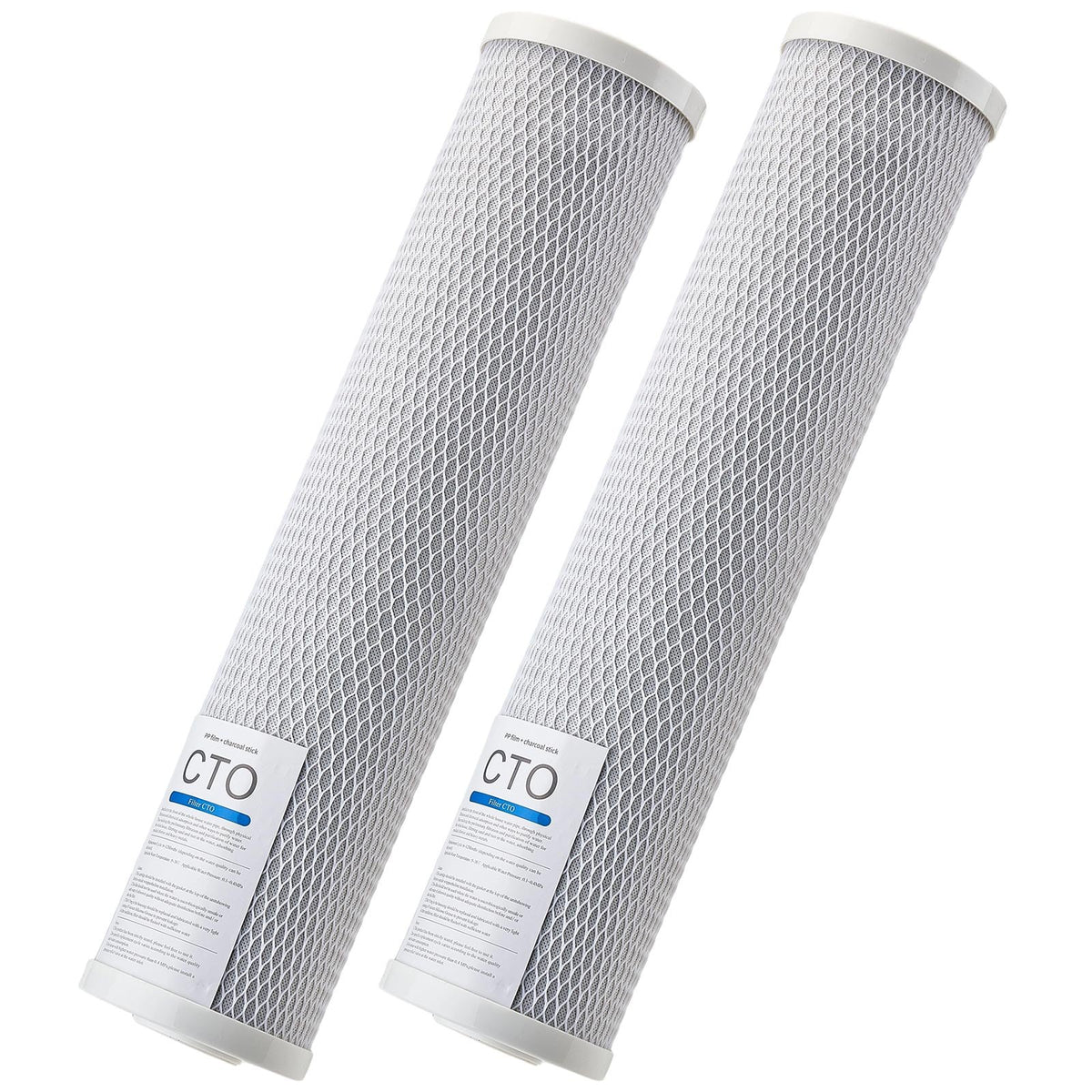 Whole House Water Filter Cartridges, 4.5 x 20 In Carbon Block, 2 Pack – image 2