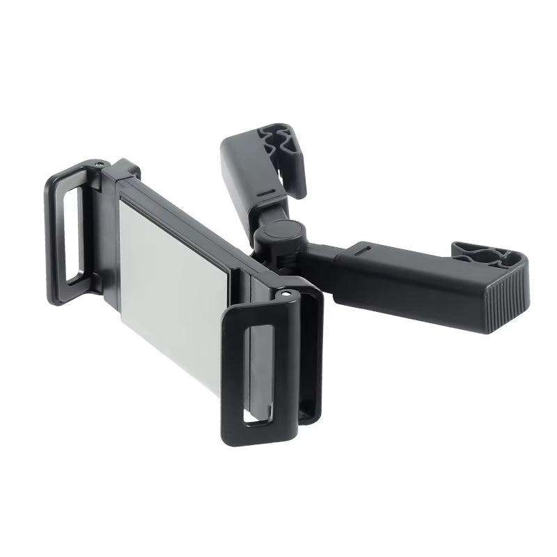 Car Headrest Tablet Holder – Stretchable Back Seat Mount
