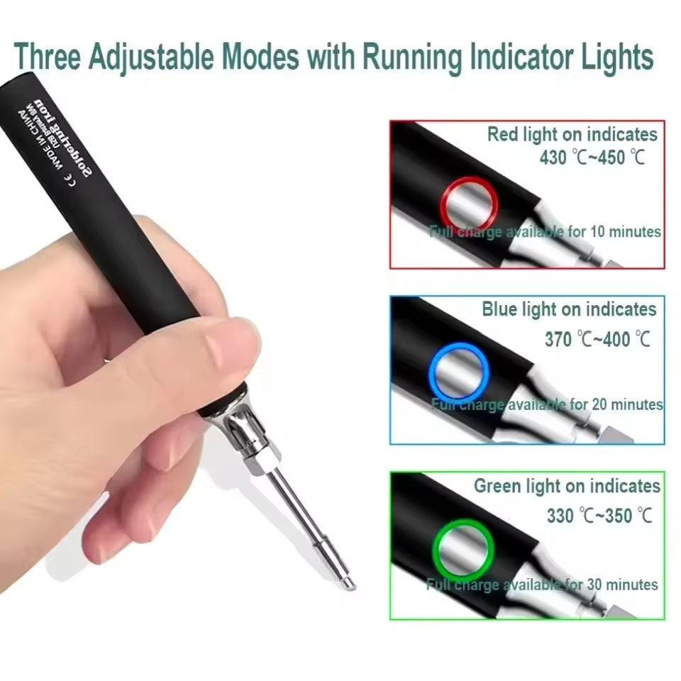 USB Thread Burner Pen - Rechargeable Cord & Wax Melting Tool for Crafts