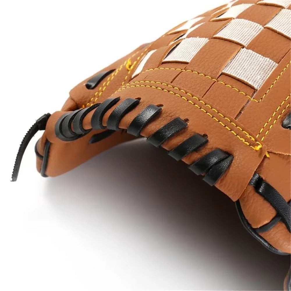 Baseball Glove, PU Leather Left Hand Fielding Practice Mitt – image 6