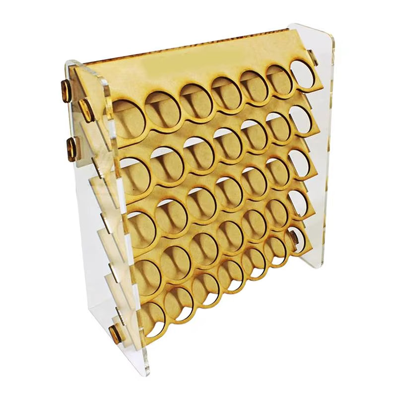 35 Slot Paint Organizer Rack For 34mm Hobby Paint Bottles – image 2
