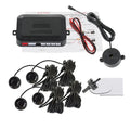 Car Backup Parking Sensor Kit - 4 Sensors with Buzzer Alert, 12V