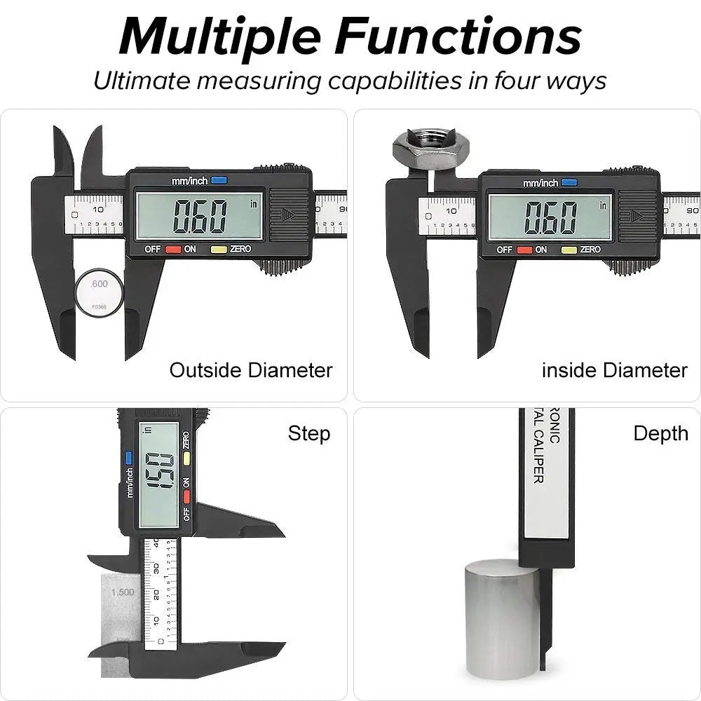 Digital Caliper 100/150mm – Electronic LCD Measuring Tool – image 3
