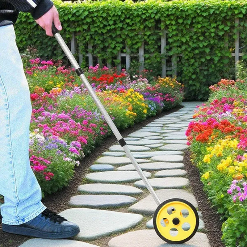 Distance Measuring Wheel with Folding Handle, 0 to 9999.9 m – image 3