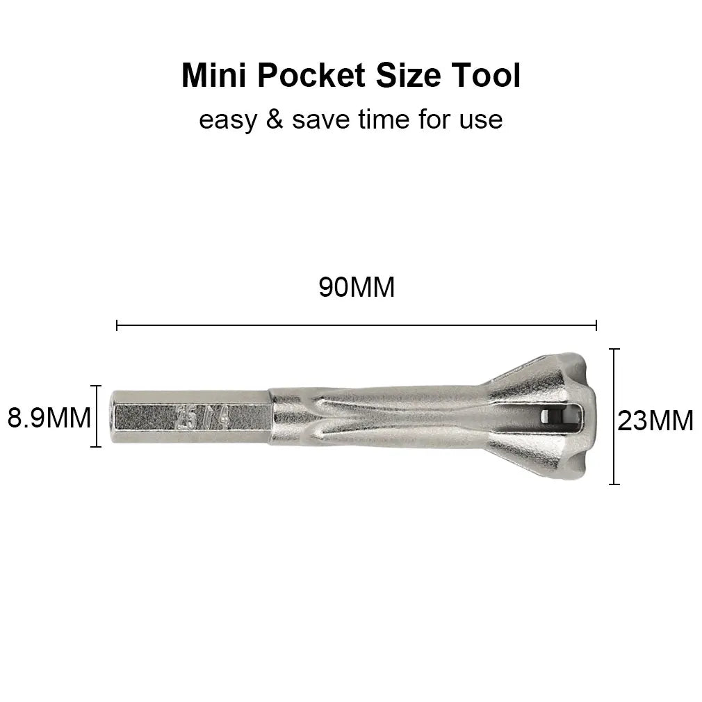 Wire Twisting Tool - Quick Connect Electrical Wire Stripper and Twister for Drill