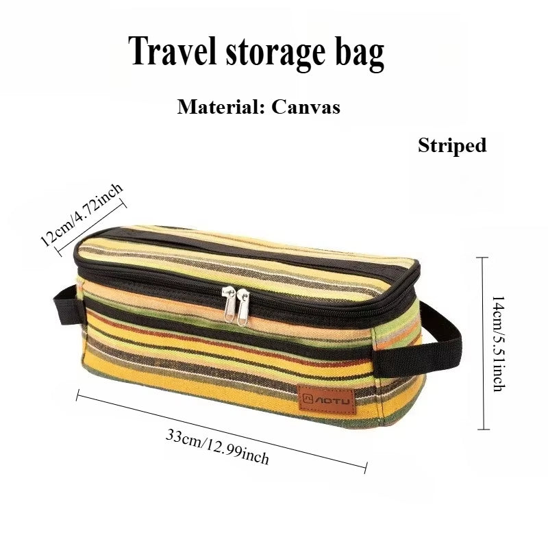 Portable Camping Cookware & Cutlery Set with Bag – image 7